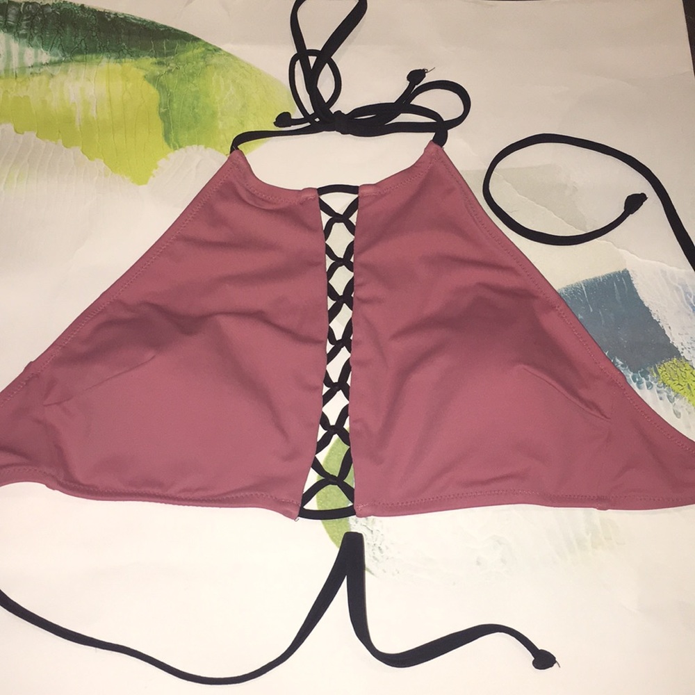 Victoria’s Secret High Neck Swim Top
